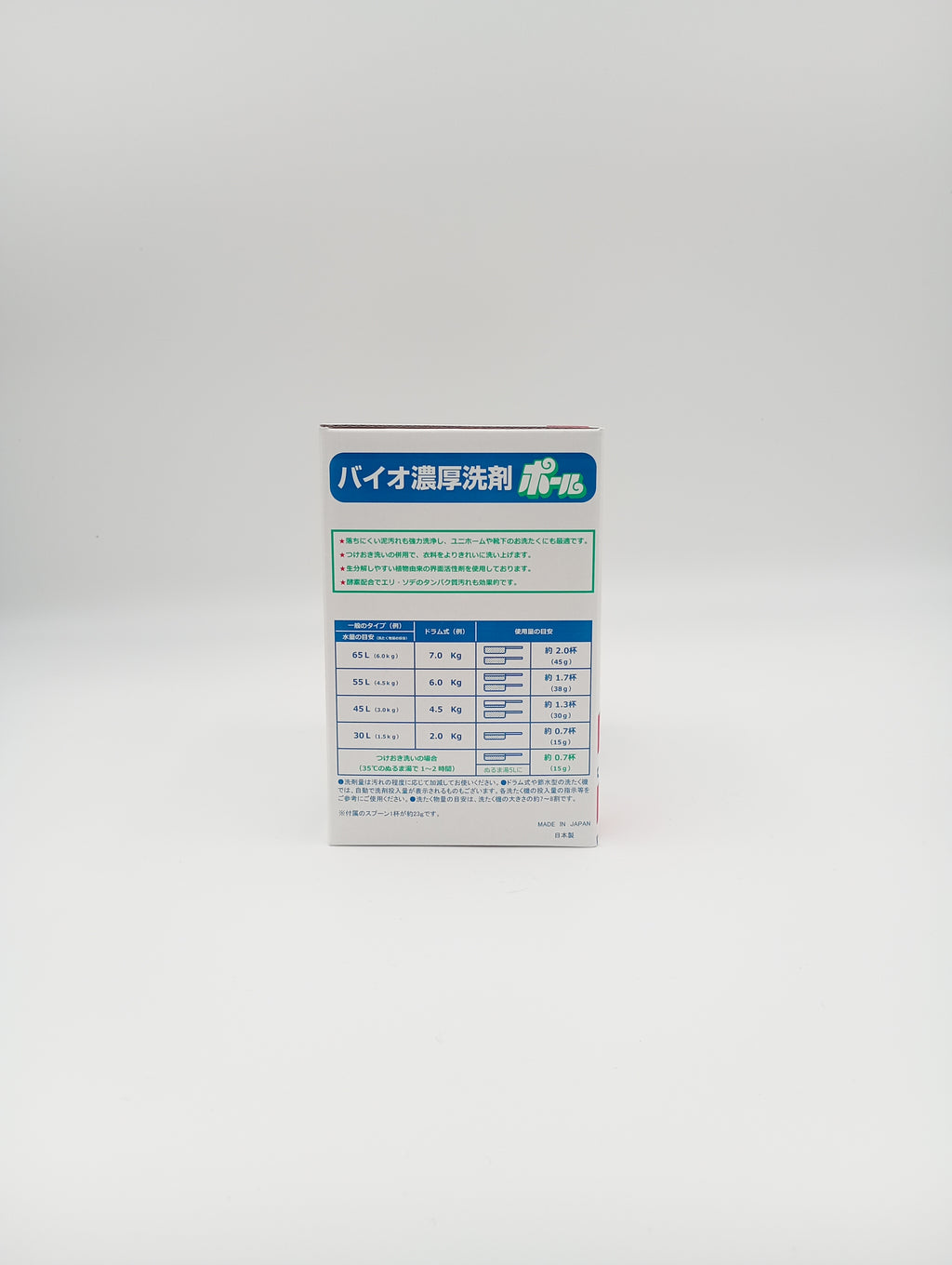 ミマスクリーンケア バイオ濃厚洗剤 ポール 2kg